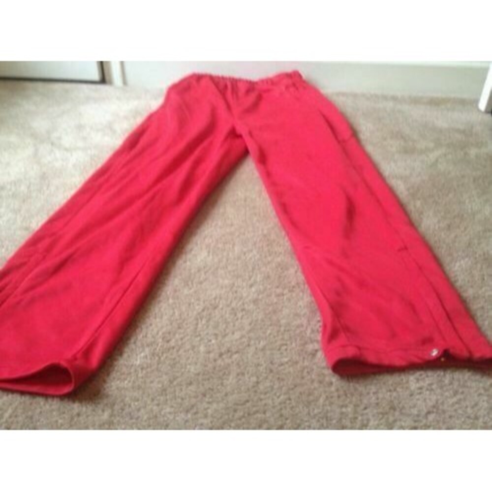 Badger Sport Men's Red Athletic Jogging Track Pants Elastic Waist Size Medium